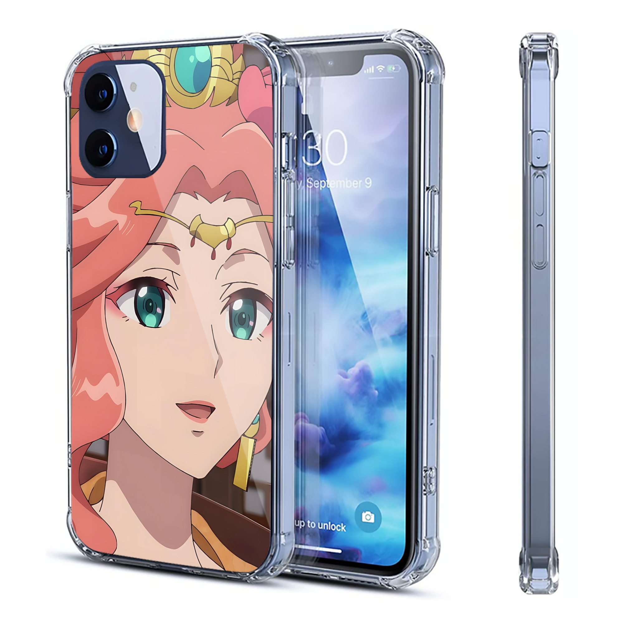 （画像用） 薬屋のひとりごと The Apothecary Diaries 【iPhone 12シリーズ対応】透明スマホケース（クリアソフトケース）